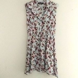 Allegra K Floral Dress Size L